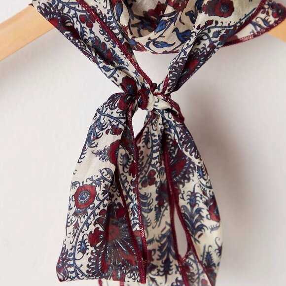 Tilly Skinny Silk Convertible Scarf - Picture 2 of 5